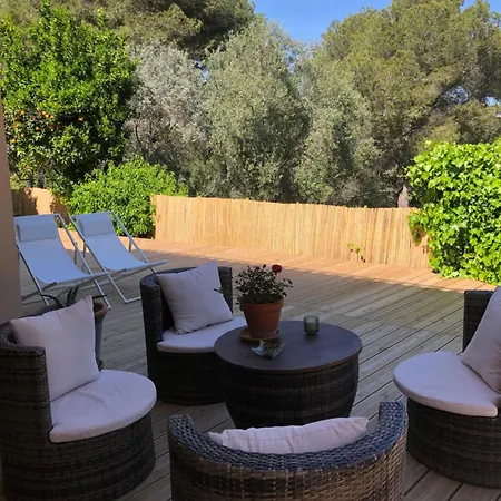 דירה Adorable De 60 M2 Avec Terrasse Privee De 100m2 -lumineux - Calme Et Verdure A 10 Min De La קאן סור מר